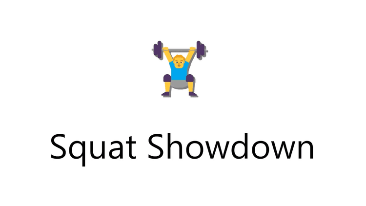 Squat Showdown